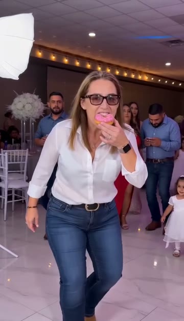 Takes a bite